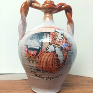 Vintage* 80s Calabria Handpainted Jug